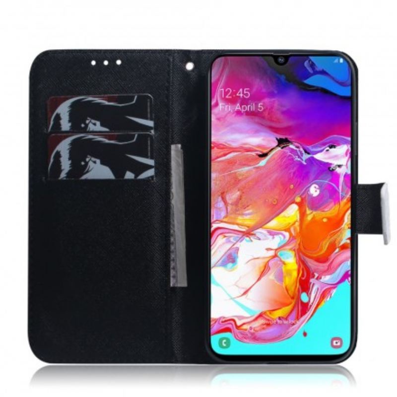 Fliptok Samsung Galaxy A70 Panda Arc