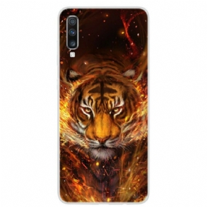 Telefontok Samsung Galaxy A70 Tűz Tigris