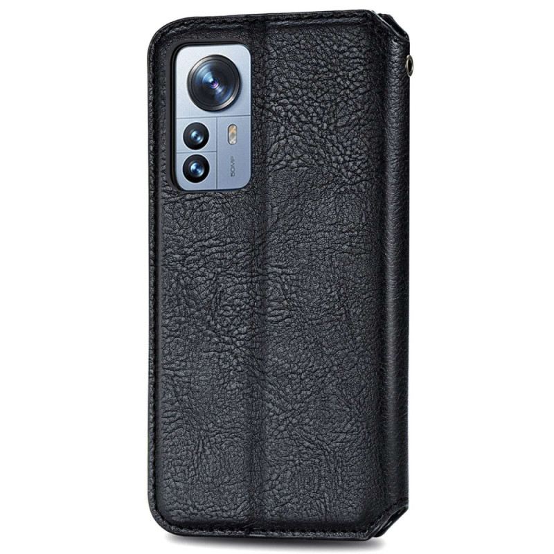 Fliptok Xiaomi 12T / 12T Pro Bőrtok 3d Minta