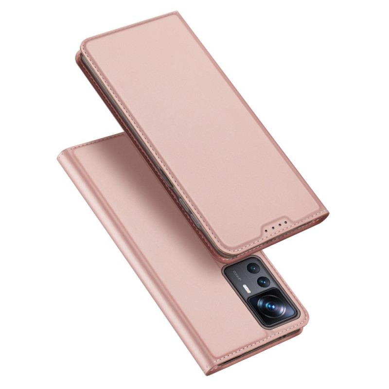 Fliptok Xiaomi 12T / 12T Pro Bőrtok Skin-pro Sorozat Dux Ducis