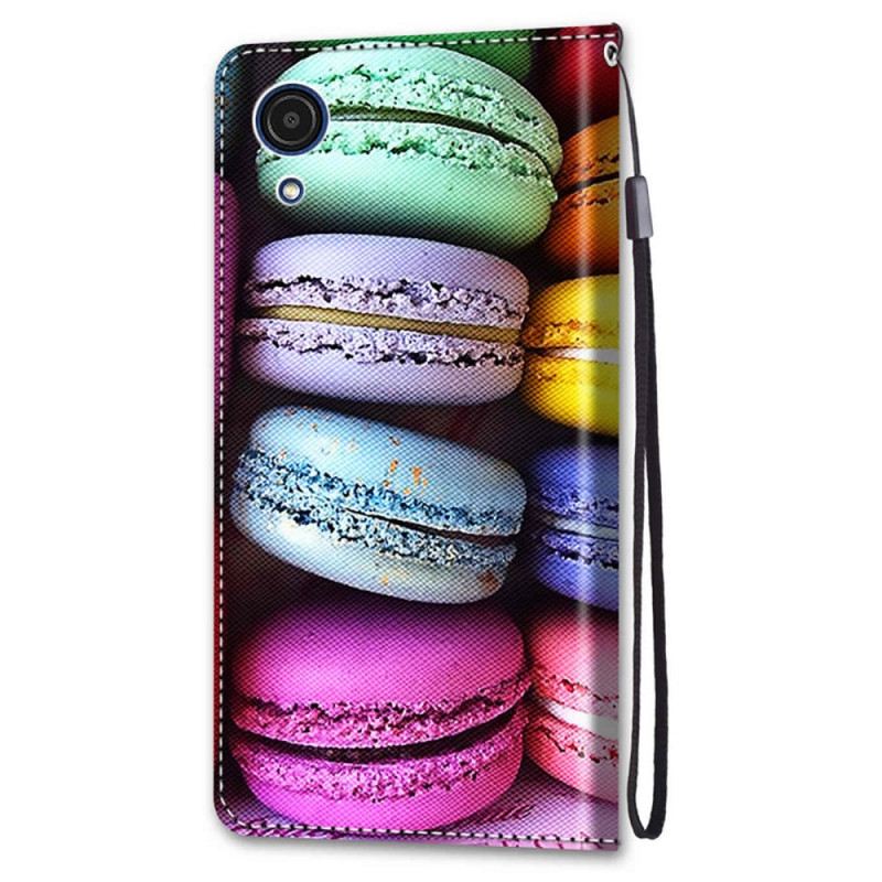 Fliptok Samsung Galaxy A03 Core Macarons