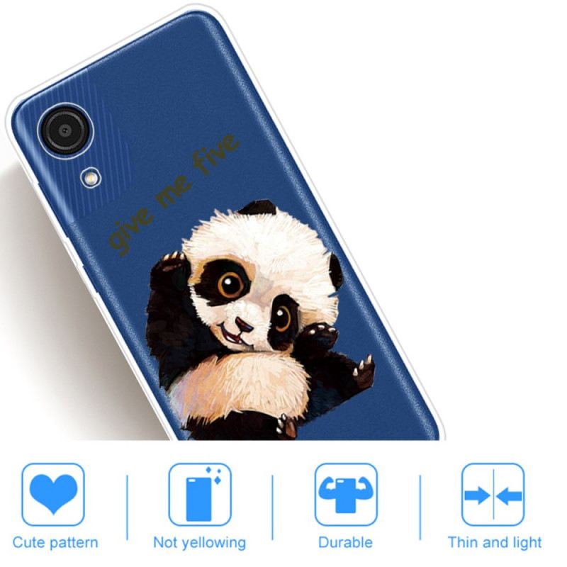 Telefontok Samsung Galaxy A03 Core Panda Give Me Five