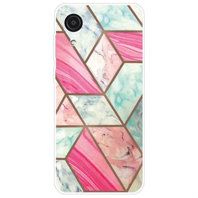 Tok Samsung Galaxy A03 Core Decline Geometric Marble