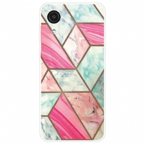 Tok Samsung Galaxy A03 Core Decline Geometric Marble