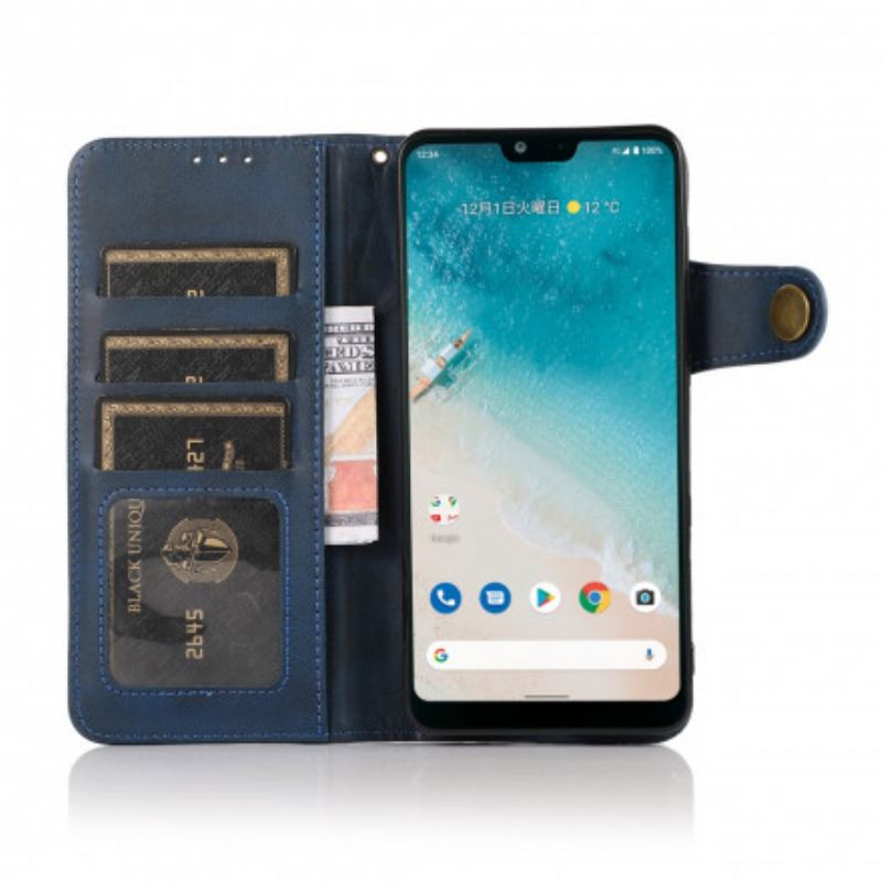 Fliptok / Bőrtok Oppo Reno 6 5G Khazneh Mágneses Gomb