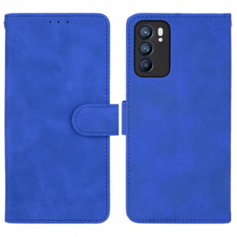 Fliptok / Bőrtok Oppo Reno 6 5G Skin Touch