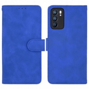 Fliptok / Bőrtok Oppo Reno 6 5G Skin Touch