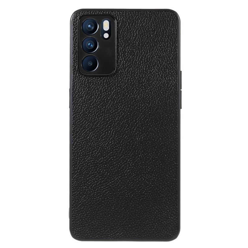 Tok Oppo Reno 6 5G Eredeti Litchi Bőr