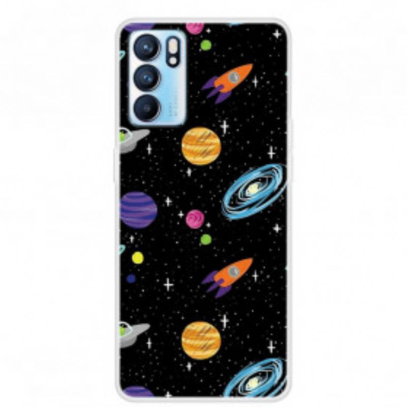 Tok Oppo Reno 6 5G Galaxis Bolygó