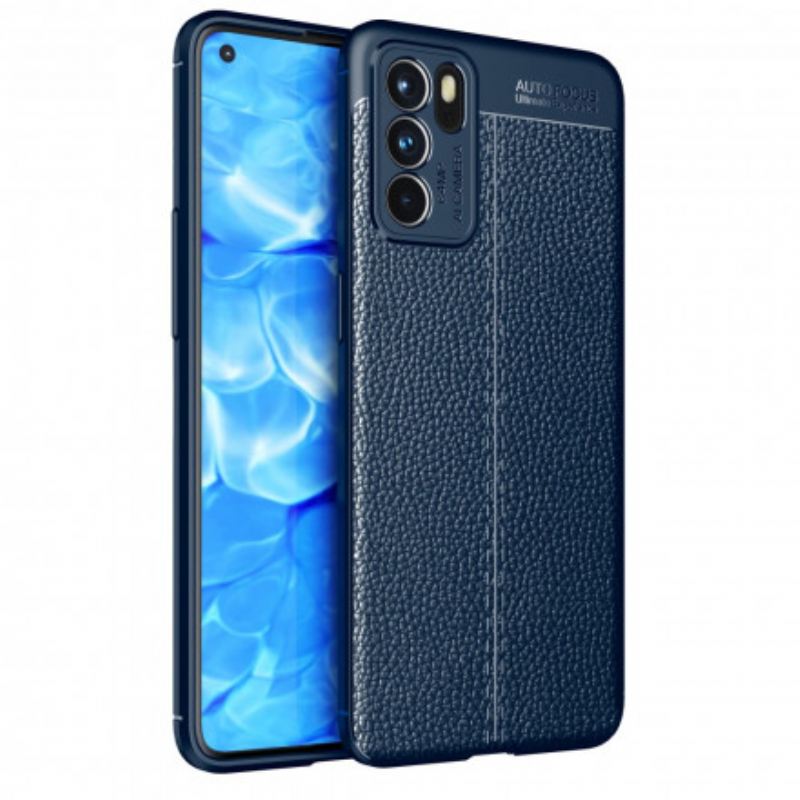 Tok Oppo Reno 6 5G Litchi Bőr Hatás