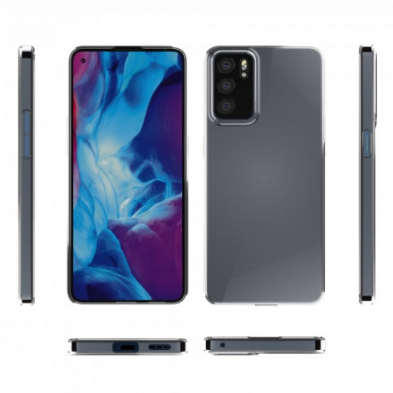 Tok Oppo Reno 6 5G Rugalmas Átlátszó