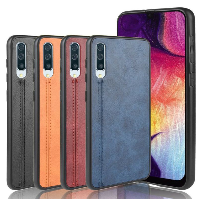 Tok Samsung Galaxy A50 Couture Bőr Hatás