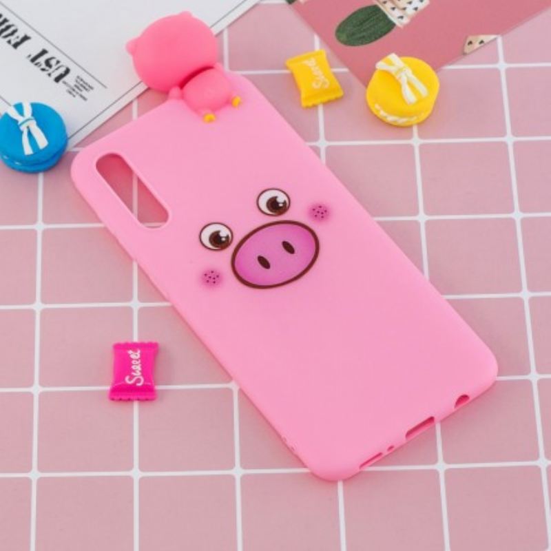 Tok Samsung Galaxy A50 Vicces Pig 3d