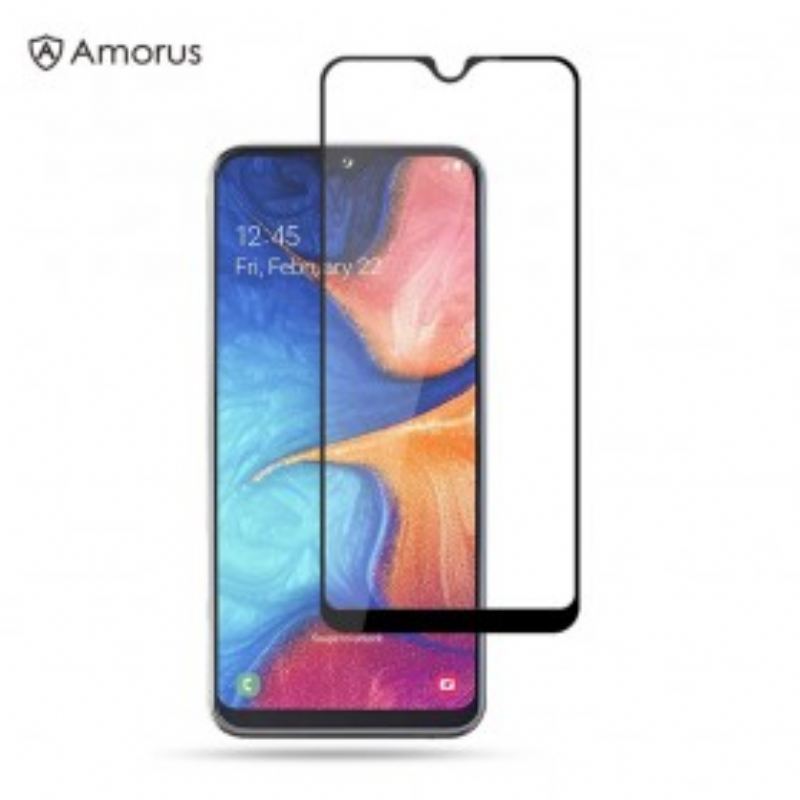 Edzett Üveg Kijelzővédő Fólia Samsung Galaxy A20E Amorus Készülékhez