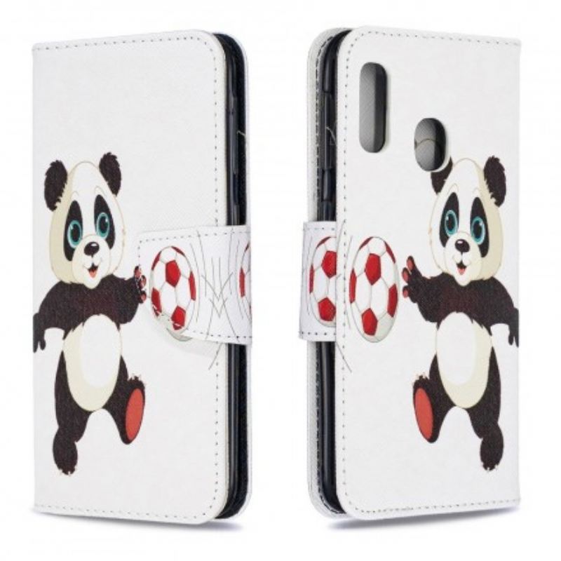 Fliptok Samsung Galaxy A20e Panda Foci