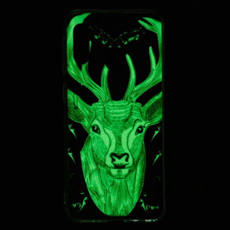 Telefontok Samsung Galaxy A20e Fluoreszkáló Majestic Deer