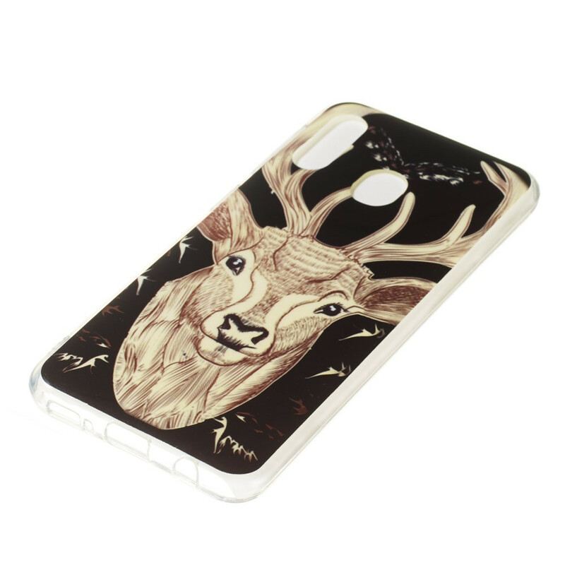 Telefontok Samsung Galaxy A20e Fluoreszkáló Majestic Deer