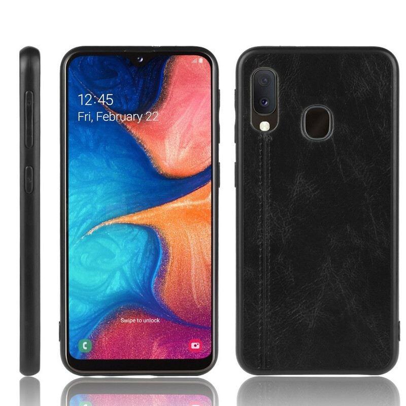 Tok Samsung Galaxy A20e Couture Bőr Hatás