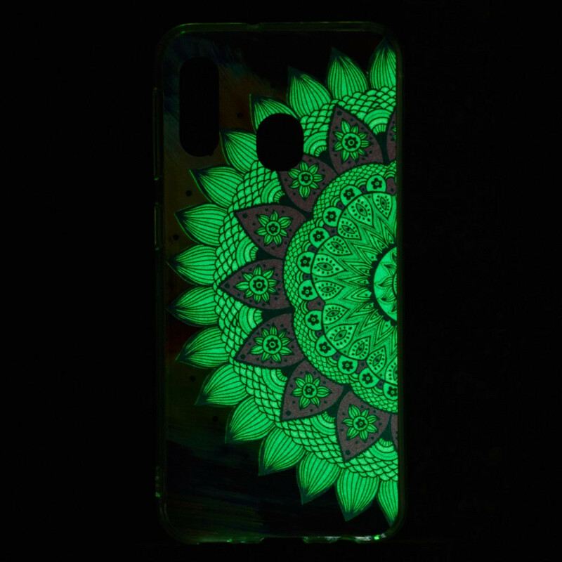 Tok Samsung Galaxy A20e Fluoreszkáló Színes Mandala