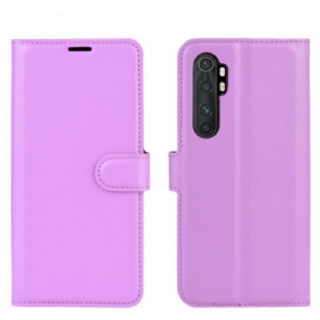 Fliptok / Bőrtok Xiaomi Mi Note 10 Lite Klasszikus Műbőr