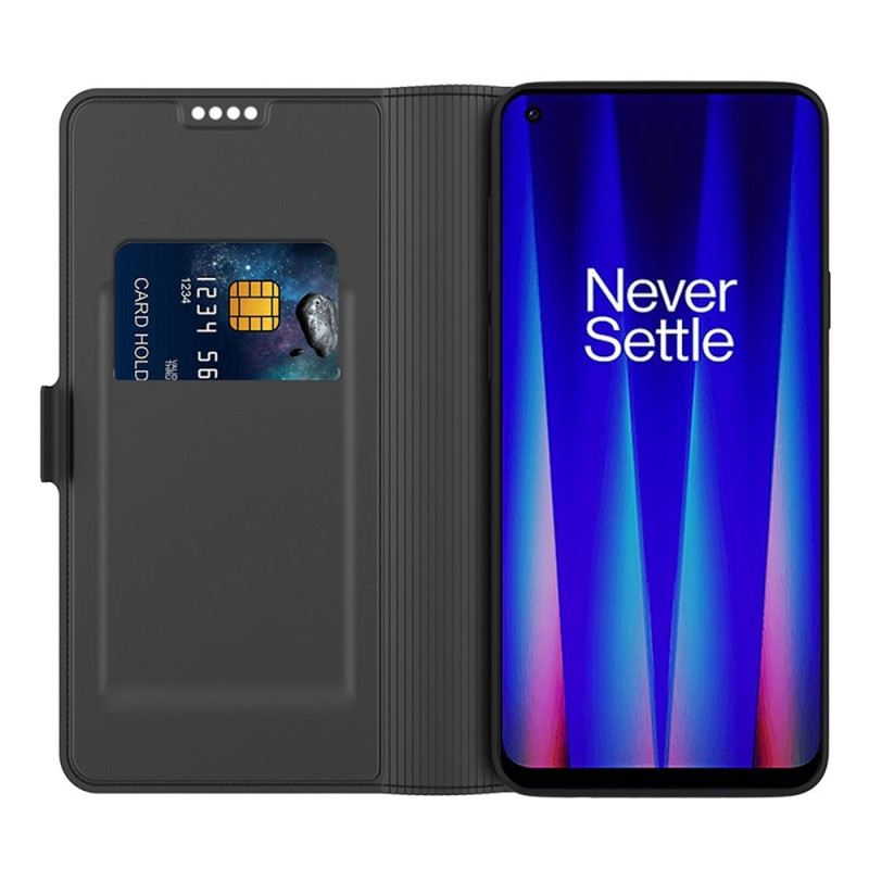 Fliptok / Bőrtok OnePlus Nord 2T 5G Dupla Kapocs