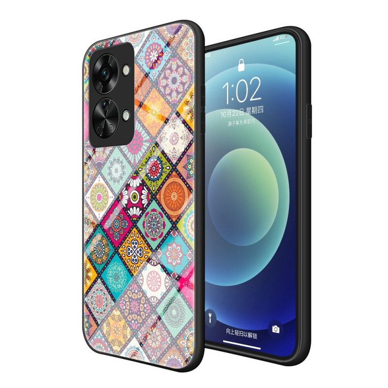 Tok OnePlus Nord 2T 5G Patchwork Mágneses Tartó