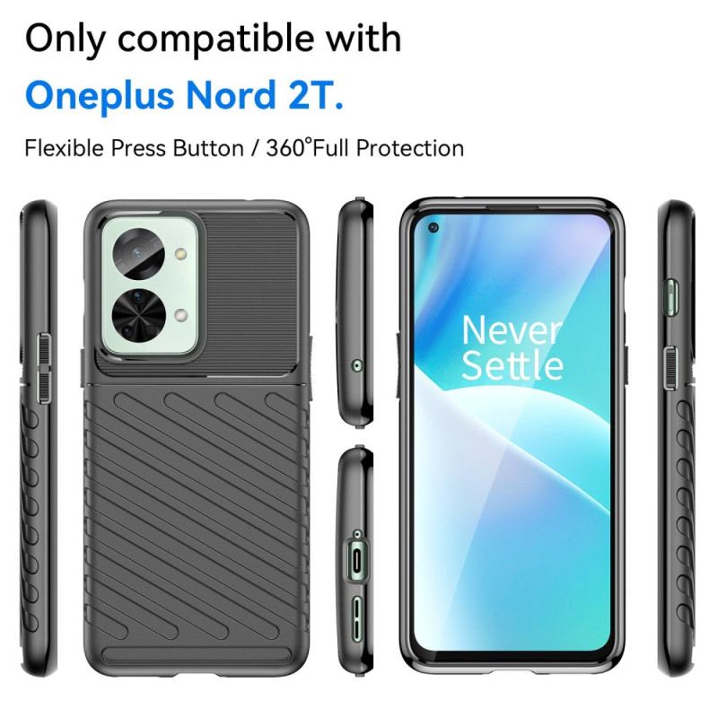 Tok OnePlus Nord 2T 5G Szilikon Twill