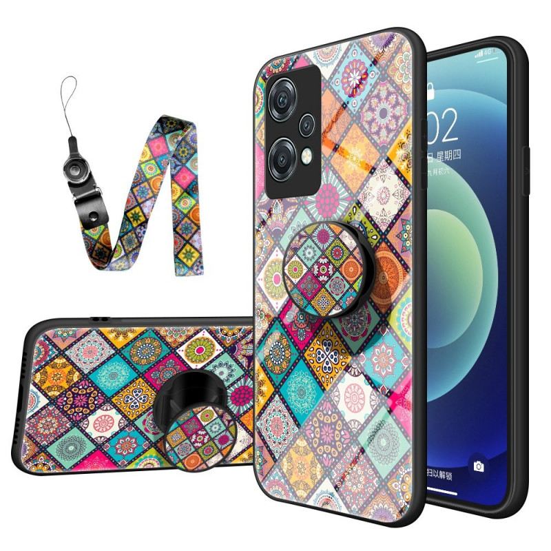 Tok OnePlus Nord CE 2 Lite 5G Patchwork Mágneses Tartó