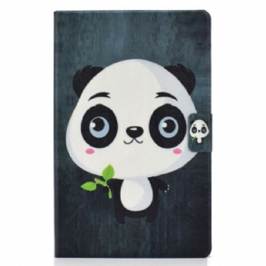 Fliptok / Bőrtok Samsung Galaxy Tab S6 Lite Kis Panda