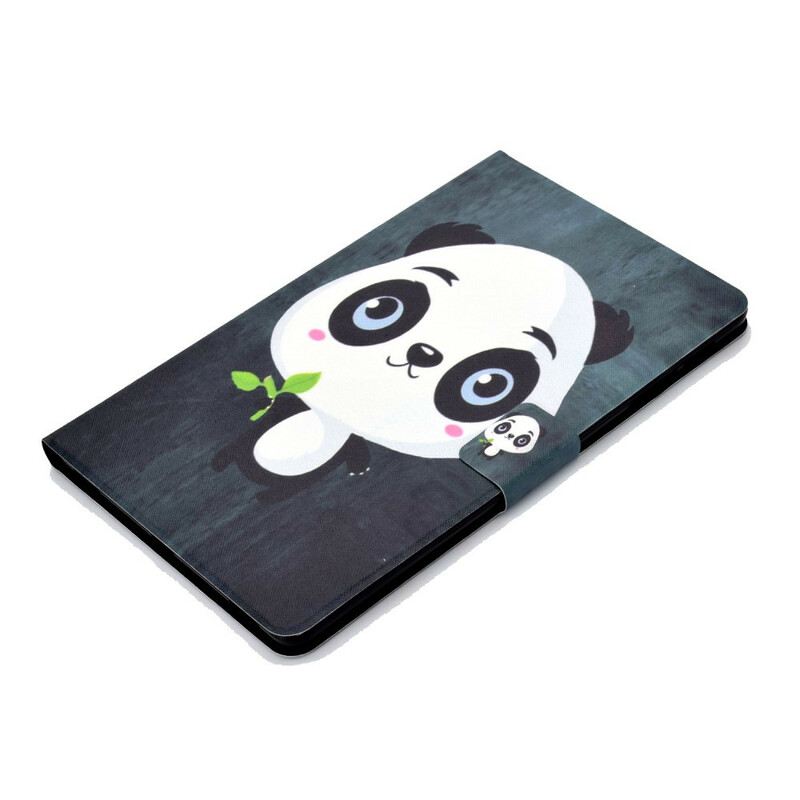 Fliptok / Bőrtok Samsung Galaxy Tab S6 Lite Kis Panda