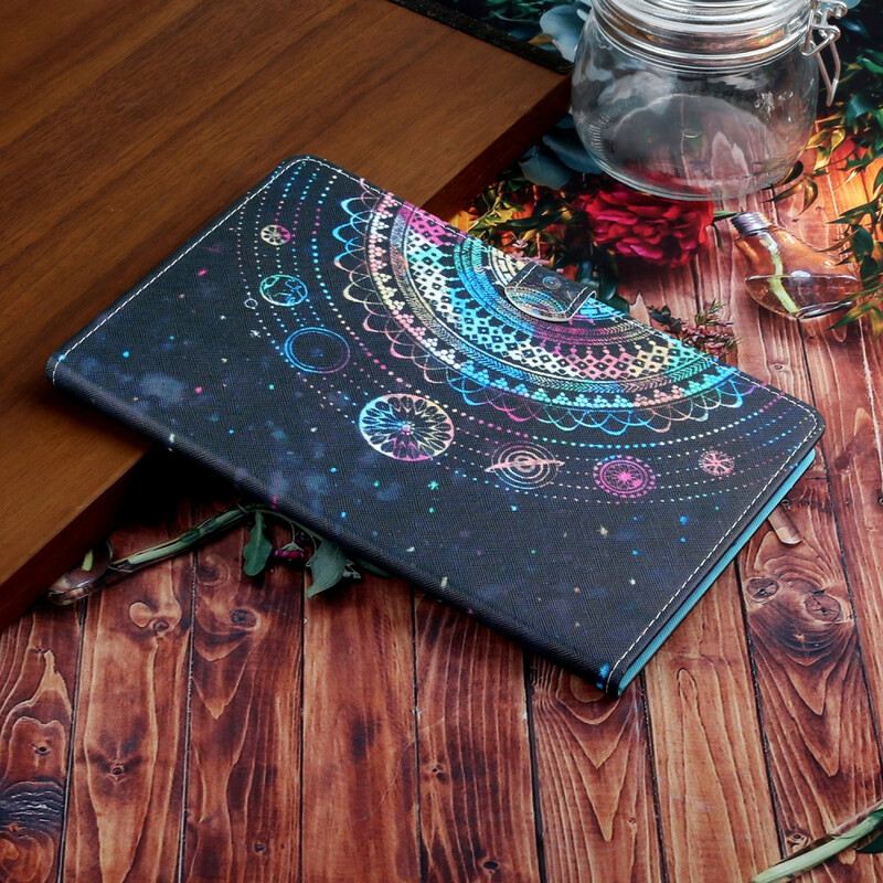 Fliptok / Bőrtok Samsung Galaxy Tab S6 Lite Mandala Sorozat