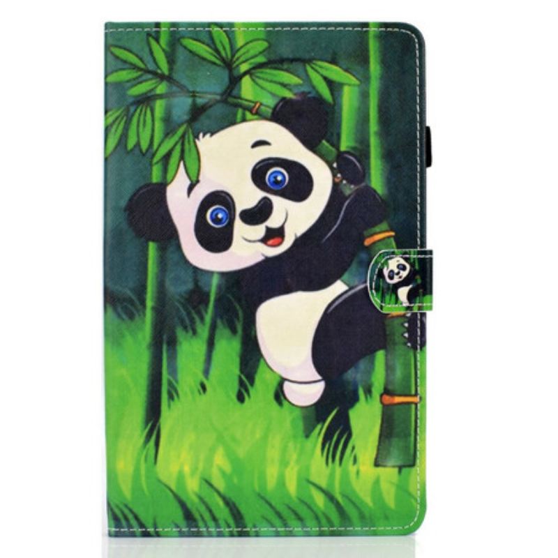 Fliptok / Bőrtok Samsung Galaxy Tab S6 Lite Panda