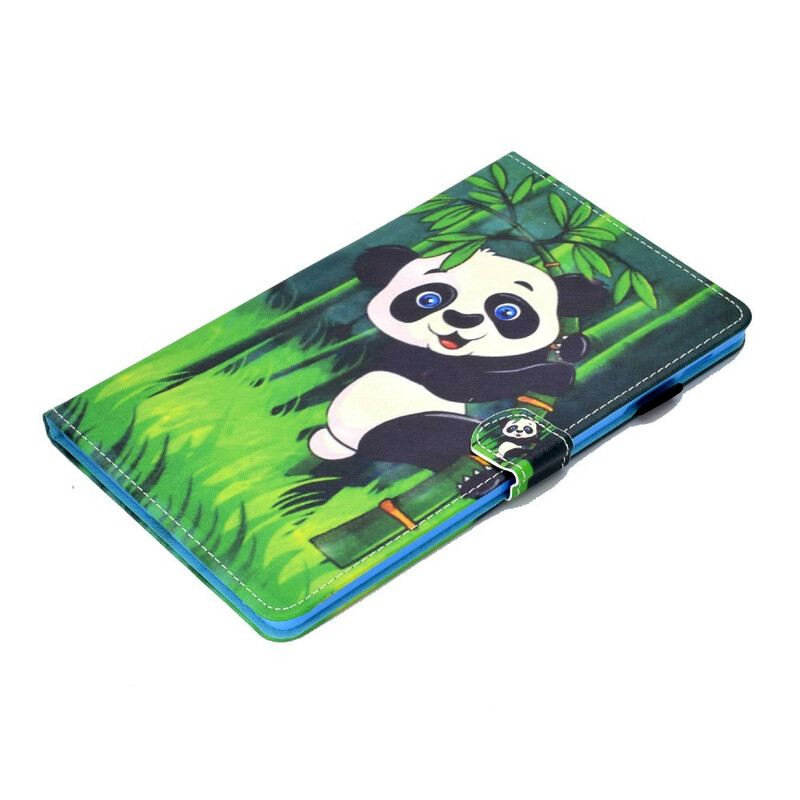 Fliptok / Bőrtok Samsung Galaxy Tab S6 Lite Panda