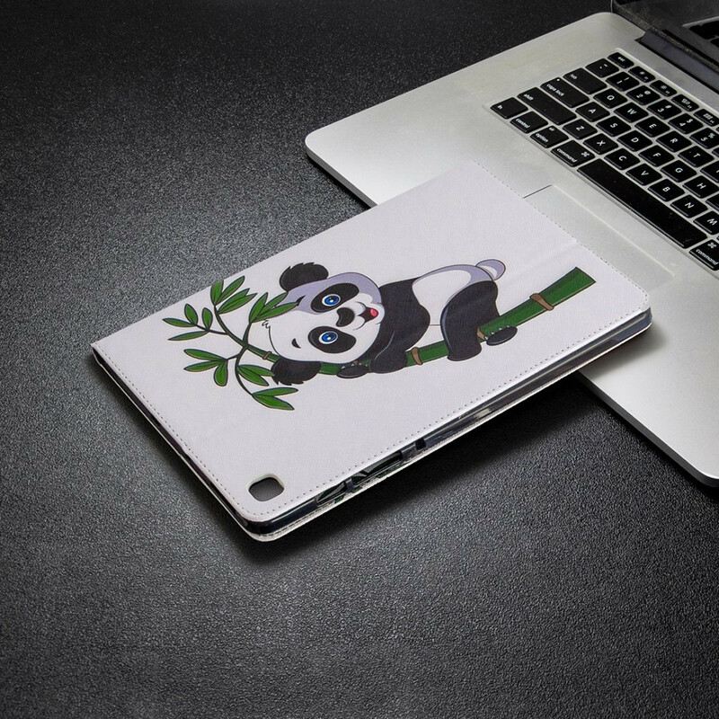 Fliptok Samsung Galaxy Tab S6 Lite Panda Bambusz