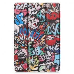 Tok Samsung Galaxy Tab S6 Lite Graffiti Ceruzatartó