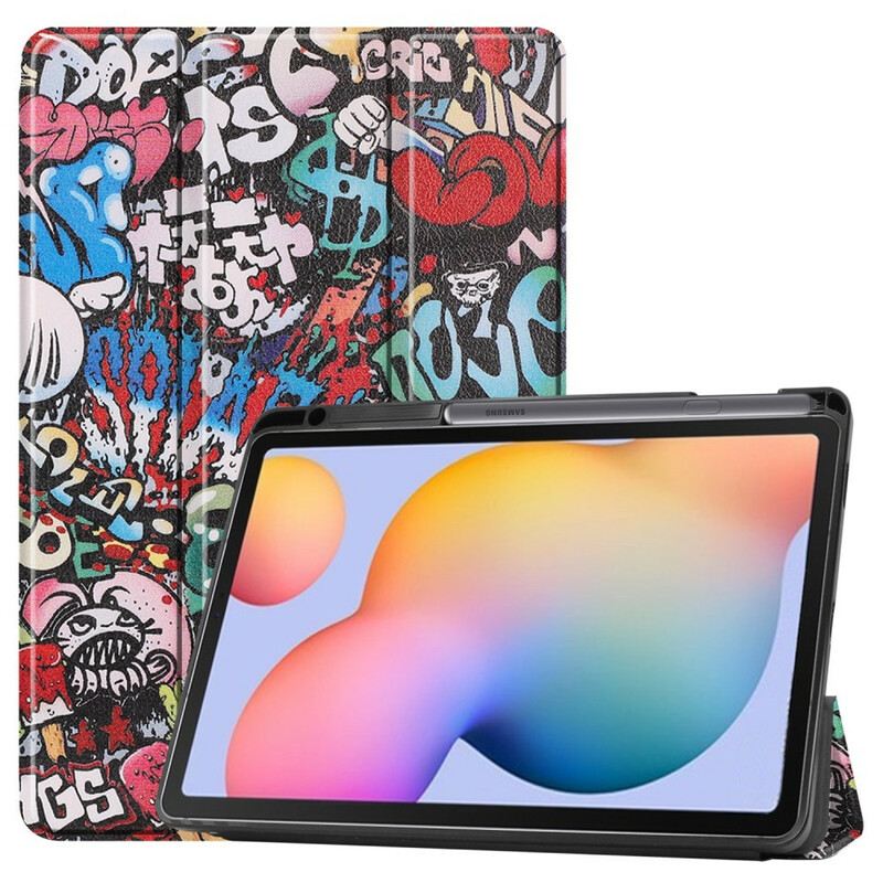 Tok Samsung Galaxy Tab S6 Lite Graffiti Ceruzatartó