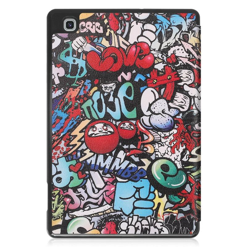 Tok Samsung Galaxy Tab S6 Lite Graffiti Ceruzatartó