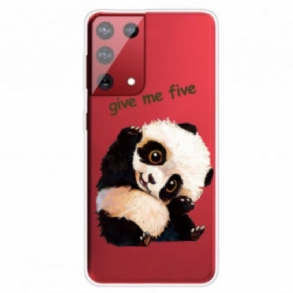 Tok Samsung Galaxy S21 Ultra 5G Panda Give Me Five