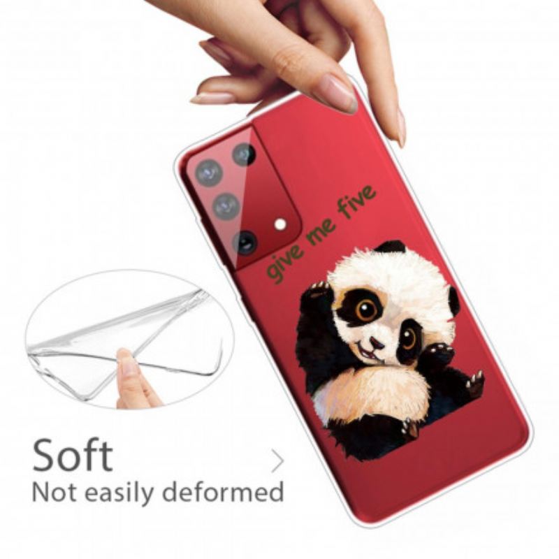 Tok Samsung Galaxy S21 Ultra 5G Panda Give Me Five