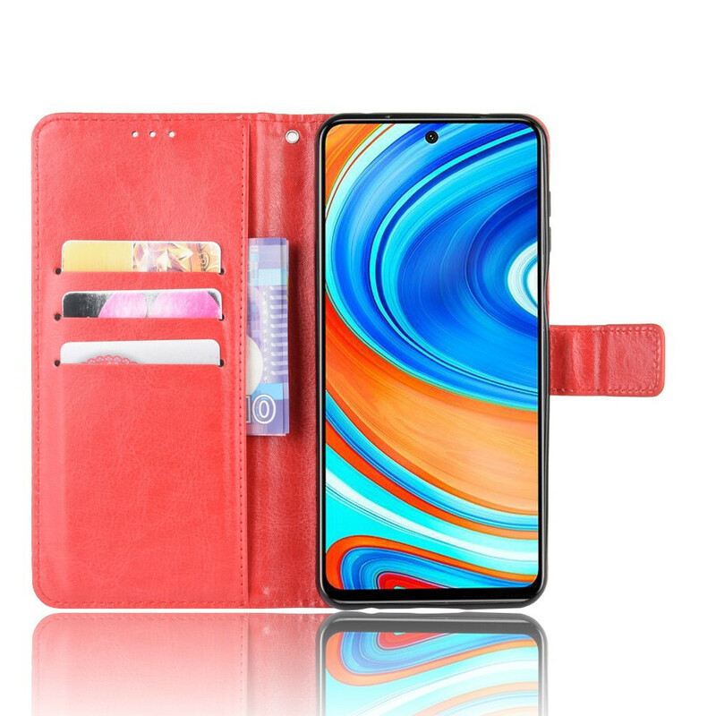 Fliptok / Bőrtok Xiaomi Redmi Note 9S / 9 Pro Ragyogó Műbőr