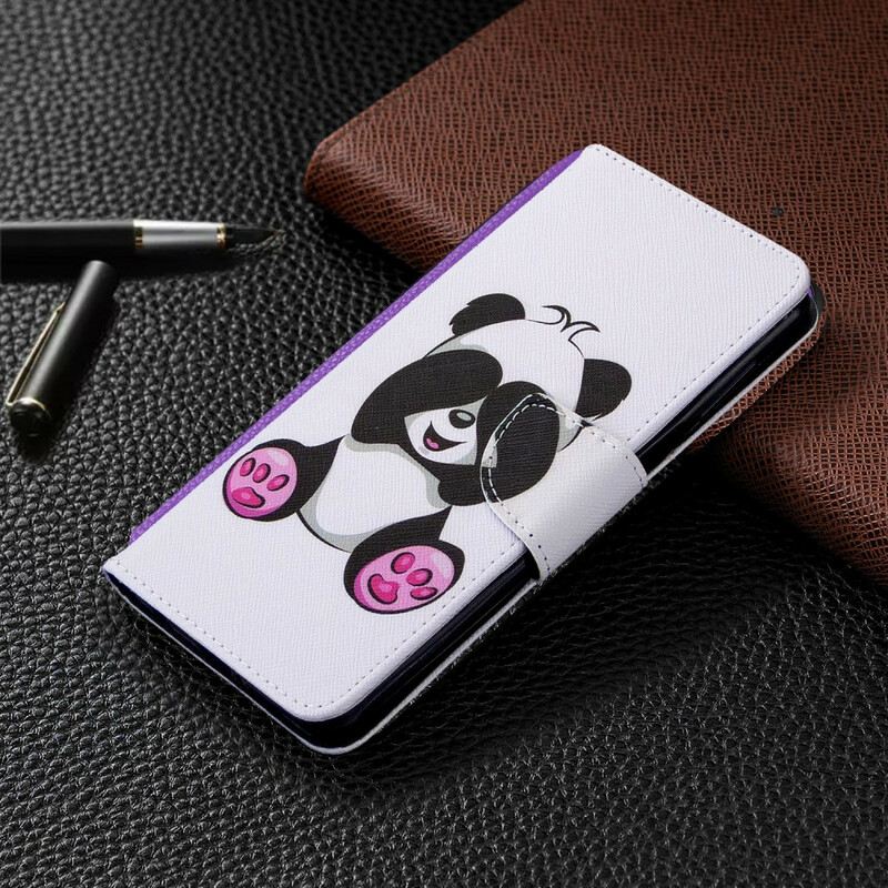 Kinyitható Tokok Xiaomi Redmi Note 9S / 9 Pro Panda Fun