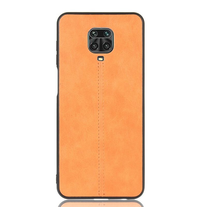 Tok Xiaomi Redmi Note 9S / 9 Pro Couture Bőr Hatás