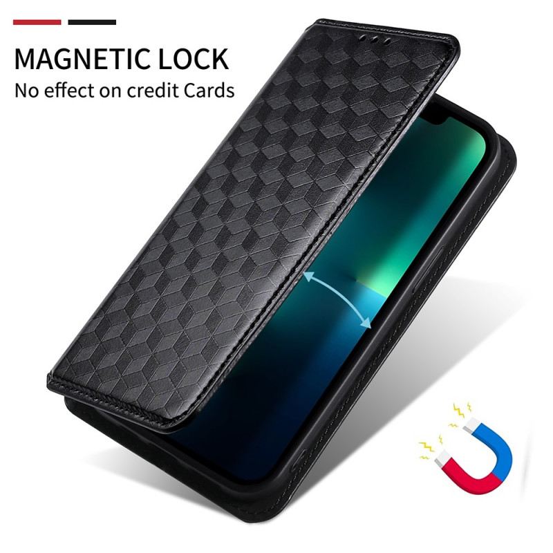 Fliptok Honor Magic 5 Lite Bőrtok 3d Minta