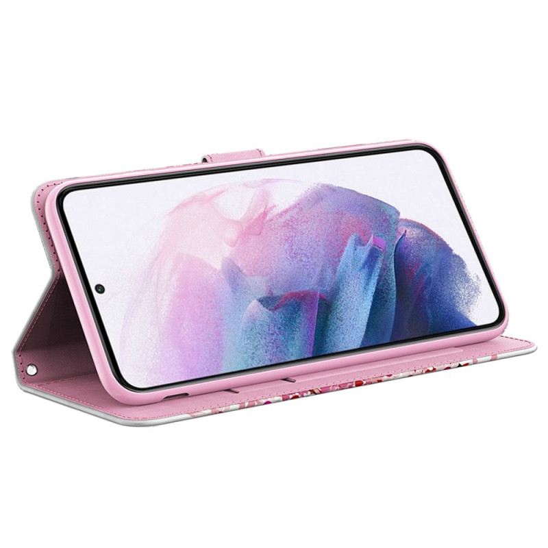 Fliptok / Bőrtok Samsung Galaxy A14 / A14 5G Tanga Szafari Állatok