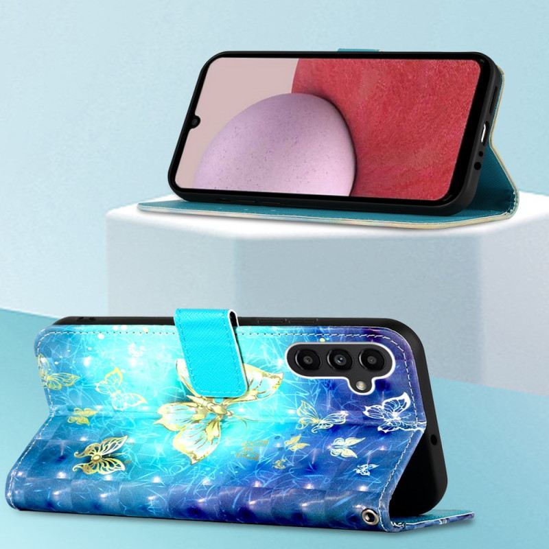 Fliptok Samsung Galaxy A14 / A14 5G szíjjal Skin Pro Dux Ducis