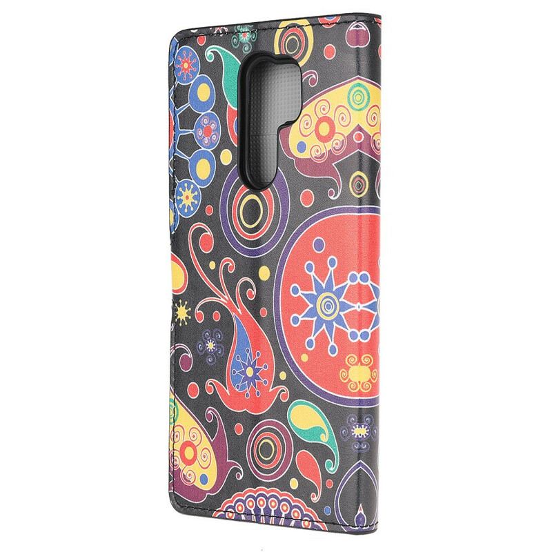 Fliptok / Bőrtok Xiaomi Redmi 9 Galaxy Design