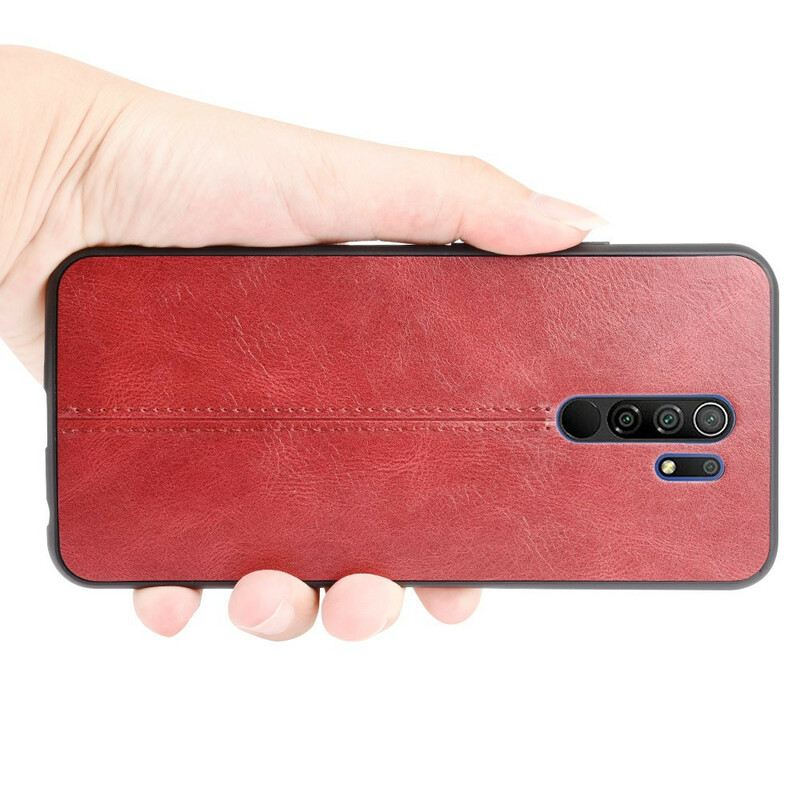 Tok Xiaomi Redmi 9 Couture Bőr Hatás