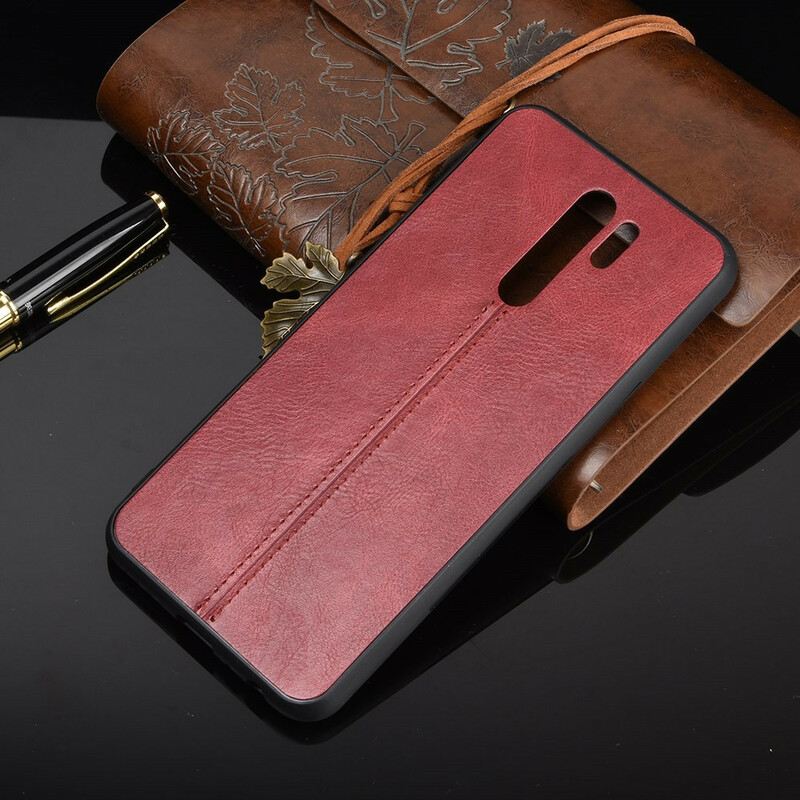 Tok Xiaomi Redmi 9 Couture Bőr Hatás