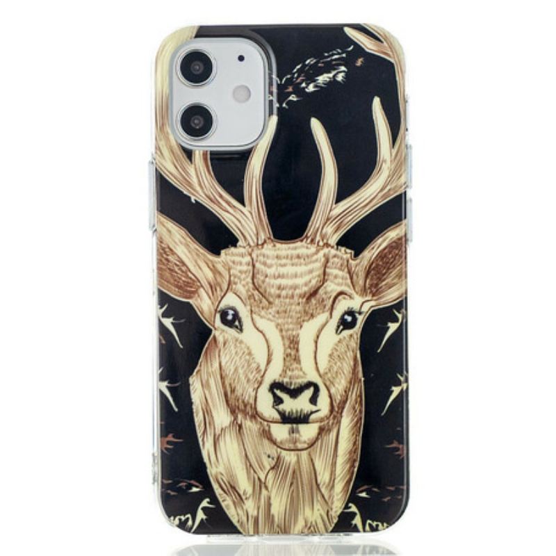 Tok iPhone 12 Mini Fluoreszkáló Majestic Deer