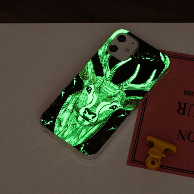 Tok iPhone 12 Mini Fluoreszkáló Majestic Deer